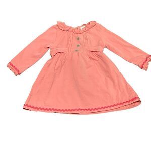 Matilda Jane Once Upon a Time Dress Peach Coral Size 12-18 Months